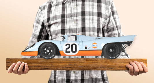 IXO Collections - Porsche 917 KH #20 Gulf Livery 1/8 Scale Metal & Plastic Kit - IXCPORFK