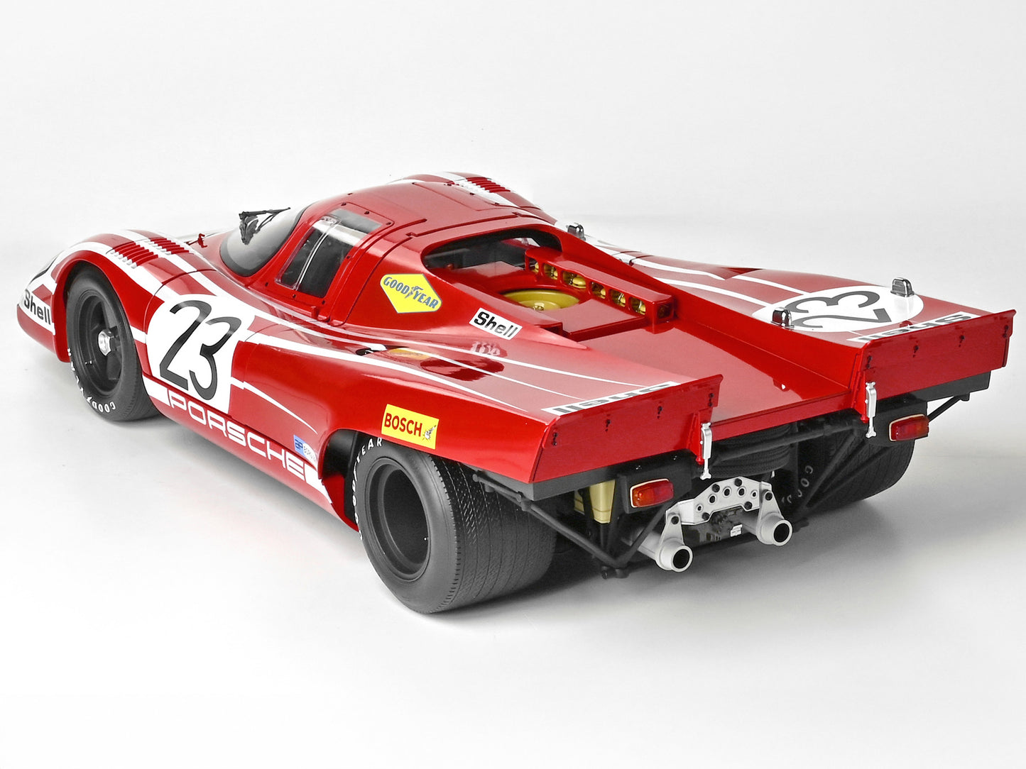 IXO Collections - Porsche 917 KH #23 Salzburg 1/8 Scale Metal & Plastic Kit - IXCPORREDFK