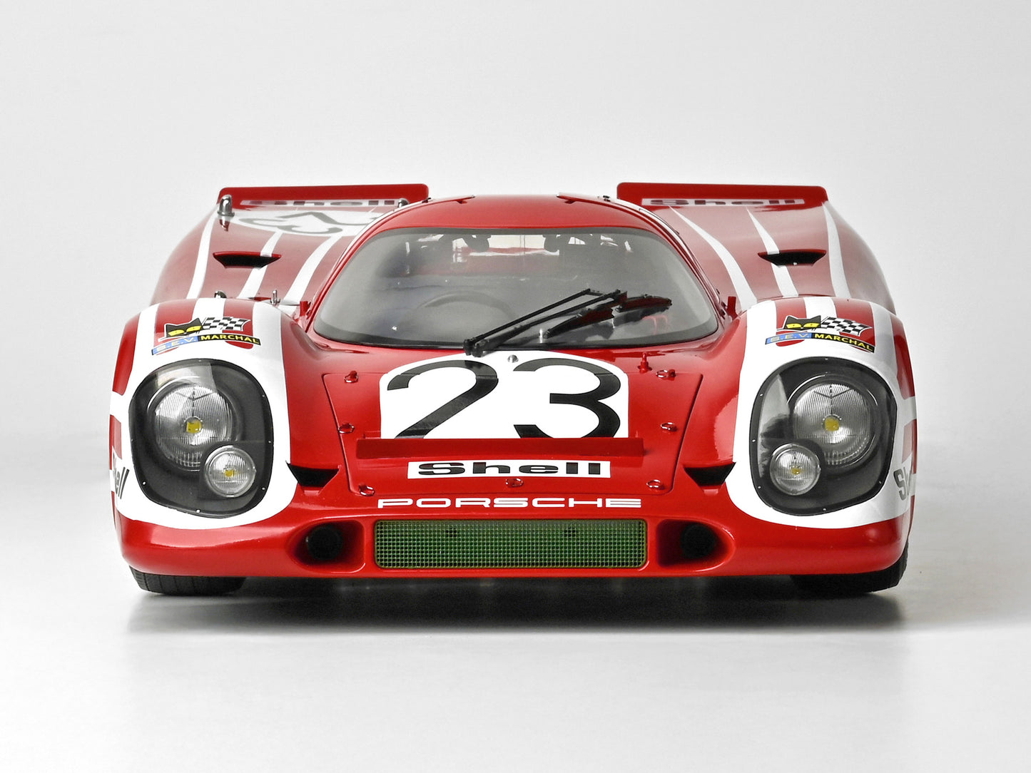 IXO Collections - Porsche 917 KH #23 Salzburg 1/8 Scale Metal & Plastic Kit - IXCPORREDFK
