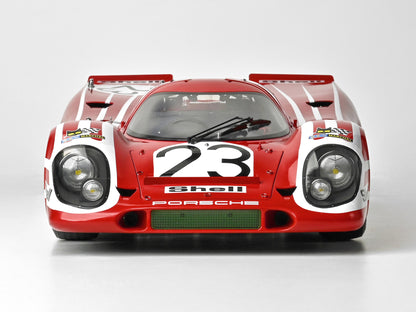 IXO Collections - Porsche 917 KH #23 Salzburg 1/8 Scale Metal & Plastic Kit - IXCPORREDFK