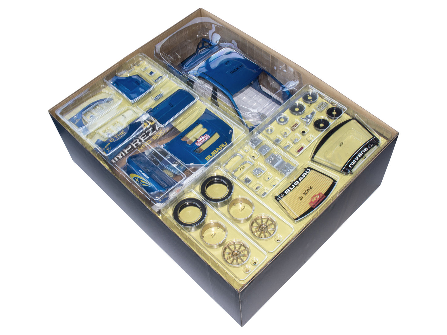 IXO Collections - Subaru Impreza 1/8 Scale Metal & Plastic Kit - IXCSUBFK