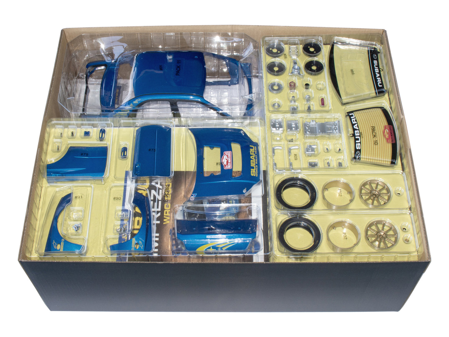 IXO Collections - Subaru Impreza 1/8 Scale Metal & Plastic Kit - IXCSUBFK