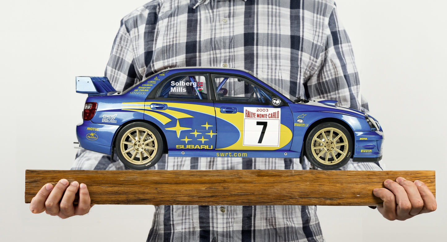 IXO Collections - Subaru Impreza 1/8 Scale Metal & Plastic Kit - IXCSUBFK