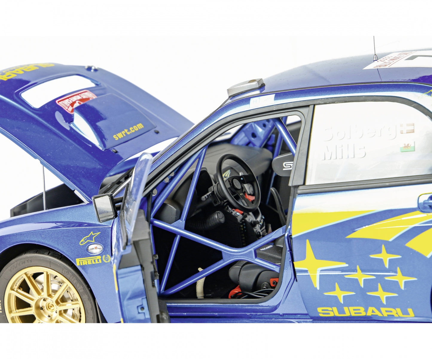 IXO Collections - Subaru Impreza 1/8 Scale Metal & Plastic Kit - IXCSUBFK