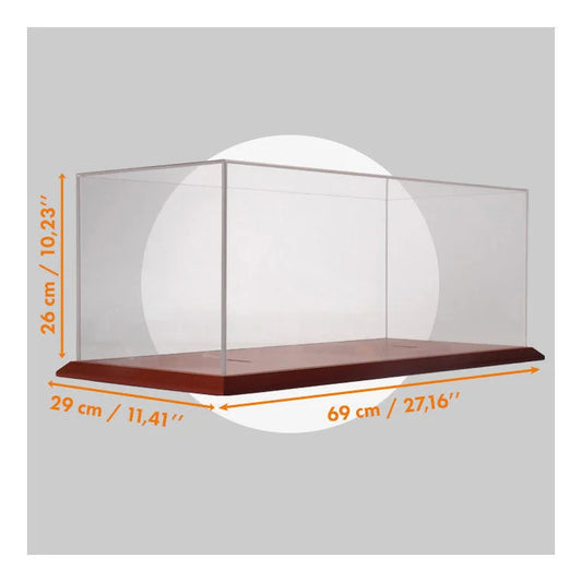IXO Collections - IXO 1/8 Scale Perspex Display Case with Base - IXC.VIT - Product Image