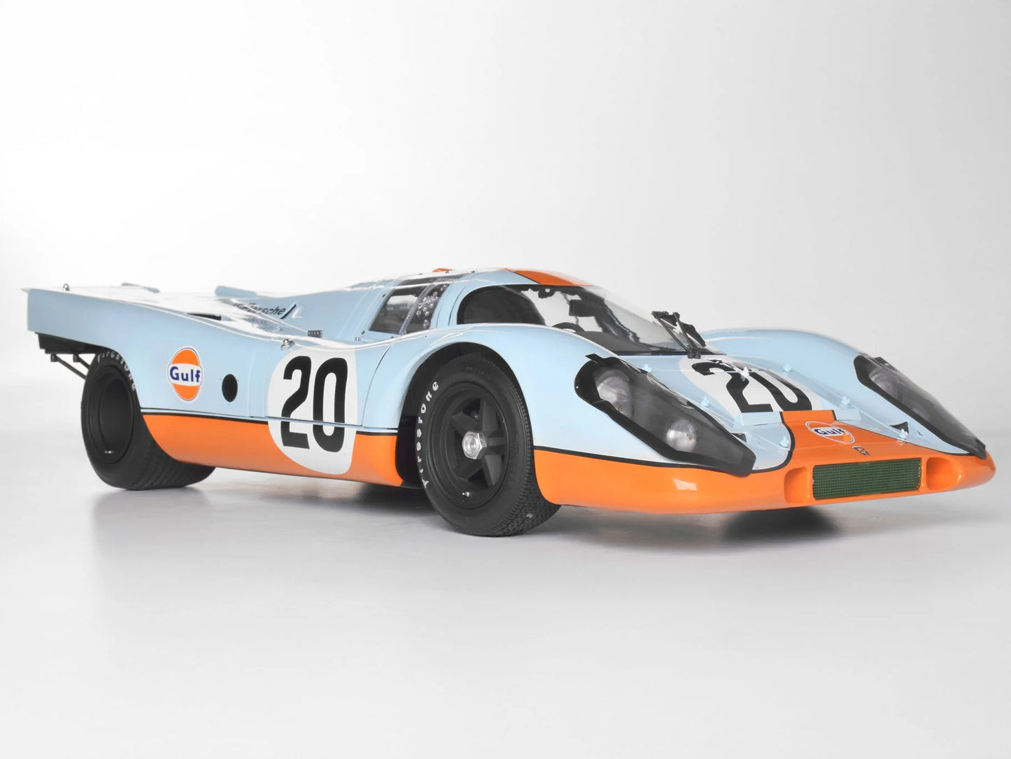 IXO Collections - Porsche 917 KH #20 Gulf Livery 1/8 Scale Metal & Plastic Kit - IXCPORFK - Product Image