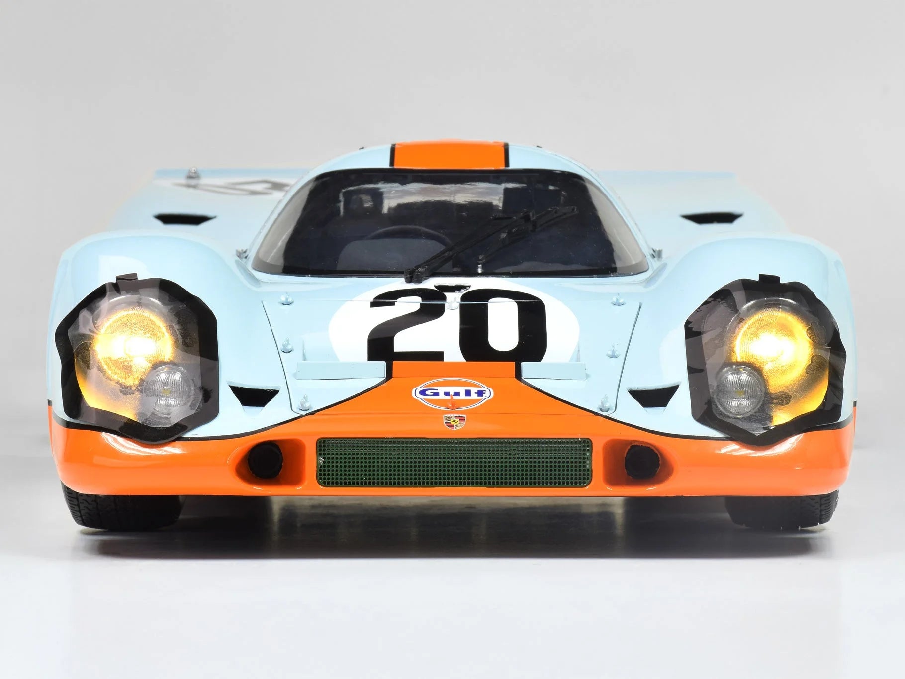 IXO Collections - Porsche 917 KH #20 Gulf Livery 1/8 Scale Metal & Plastic Kit - IXCPORFK - Product Image