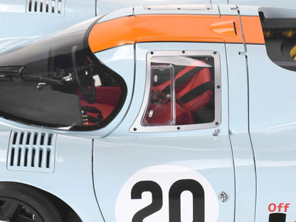 IXO Collections - Porsche 917 KH #20 Gulf Livery 1/8 Scale Metal & Plastic Kit - IXCPORFK - Product Image