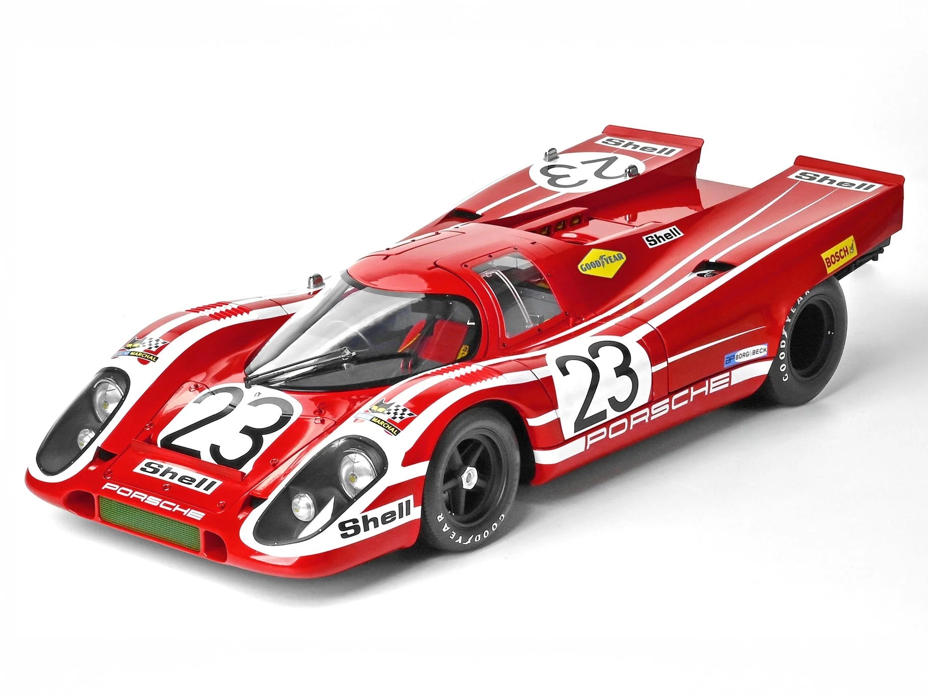 IXO Collections - Porsche 917 KH #23 Salzburg 1/8 Scale Metal & Plastic Kit - IXCPORREDFK - Product Image