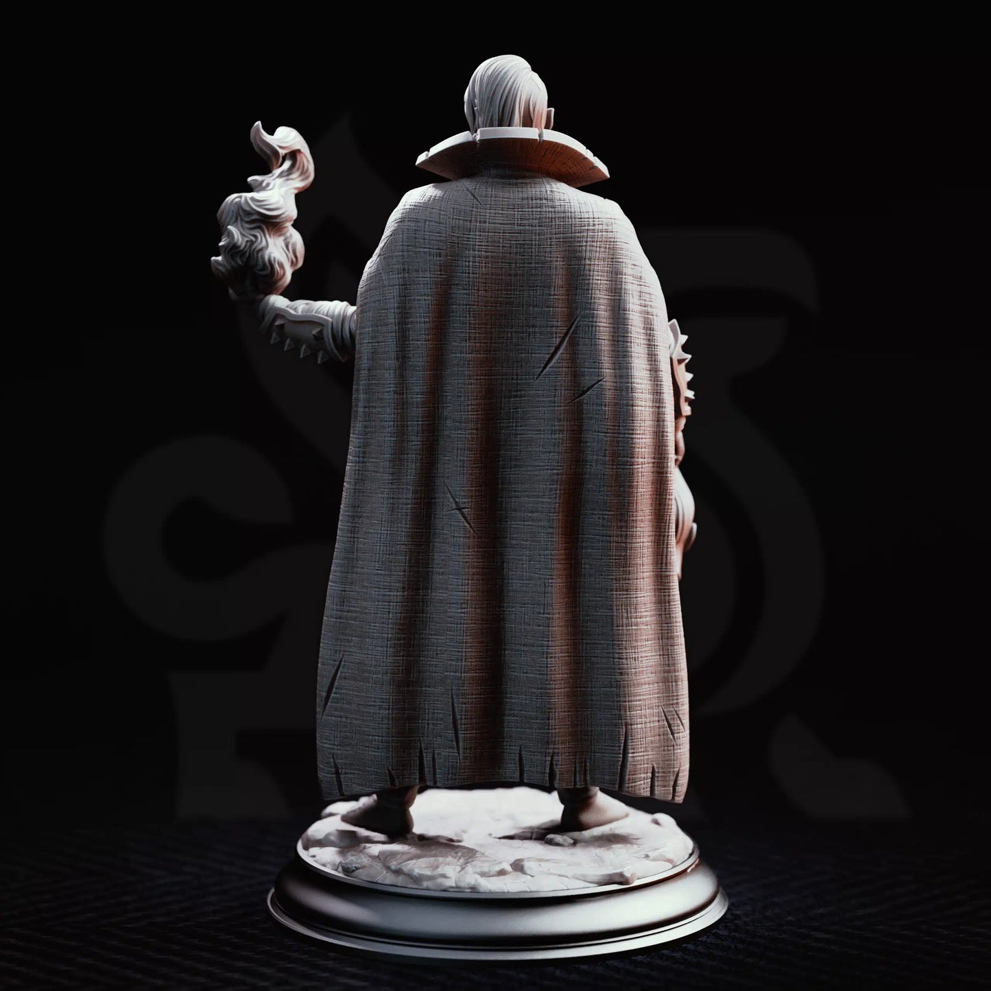 DM Stash Kael the Forlorn Soul, Dark Pact Warlock 32mm miniature back view