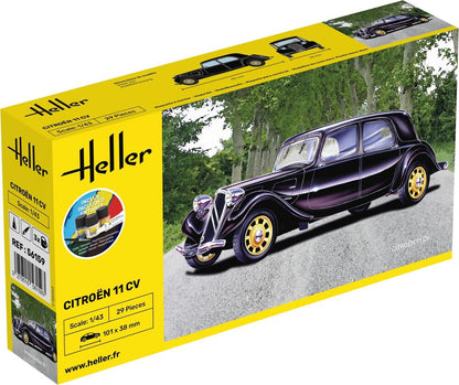 1/43 Heller - Citreon 11 CV Starter Set