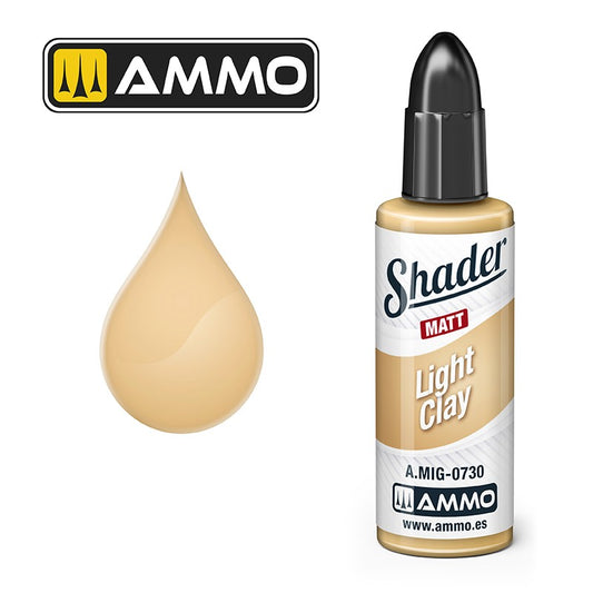 Ammo by MIG Shader - A.MIG-0730 Matt Shader Light Clay 17ml