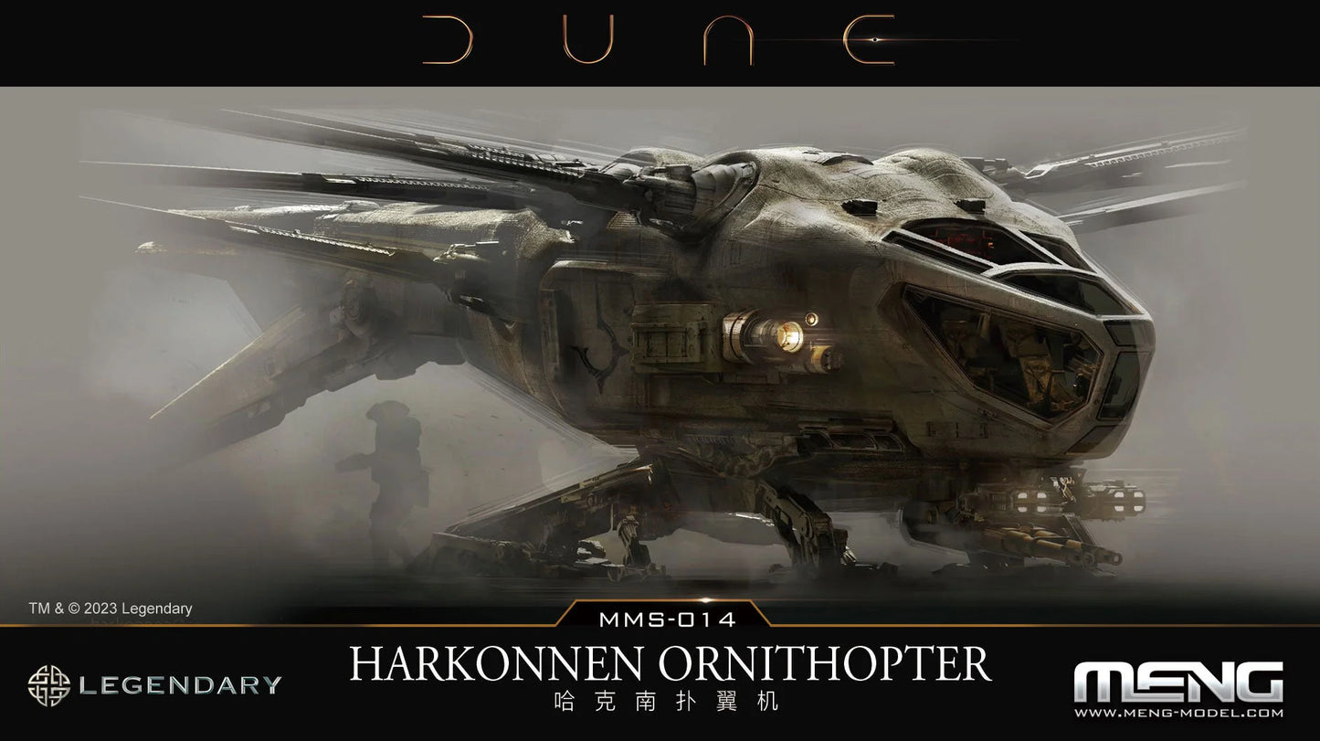 Meng - Dune: Harkonnen Ornithopter - Product Image