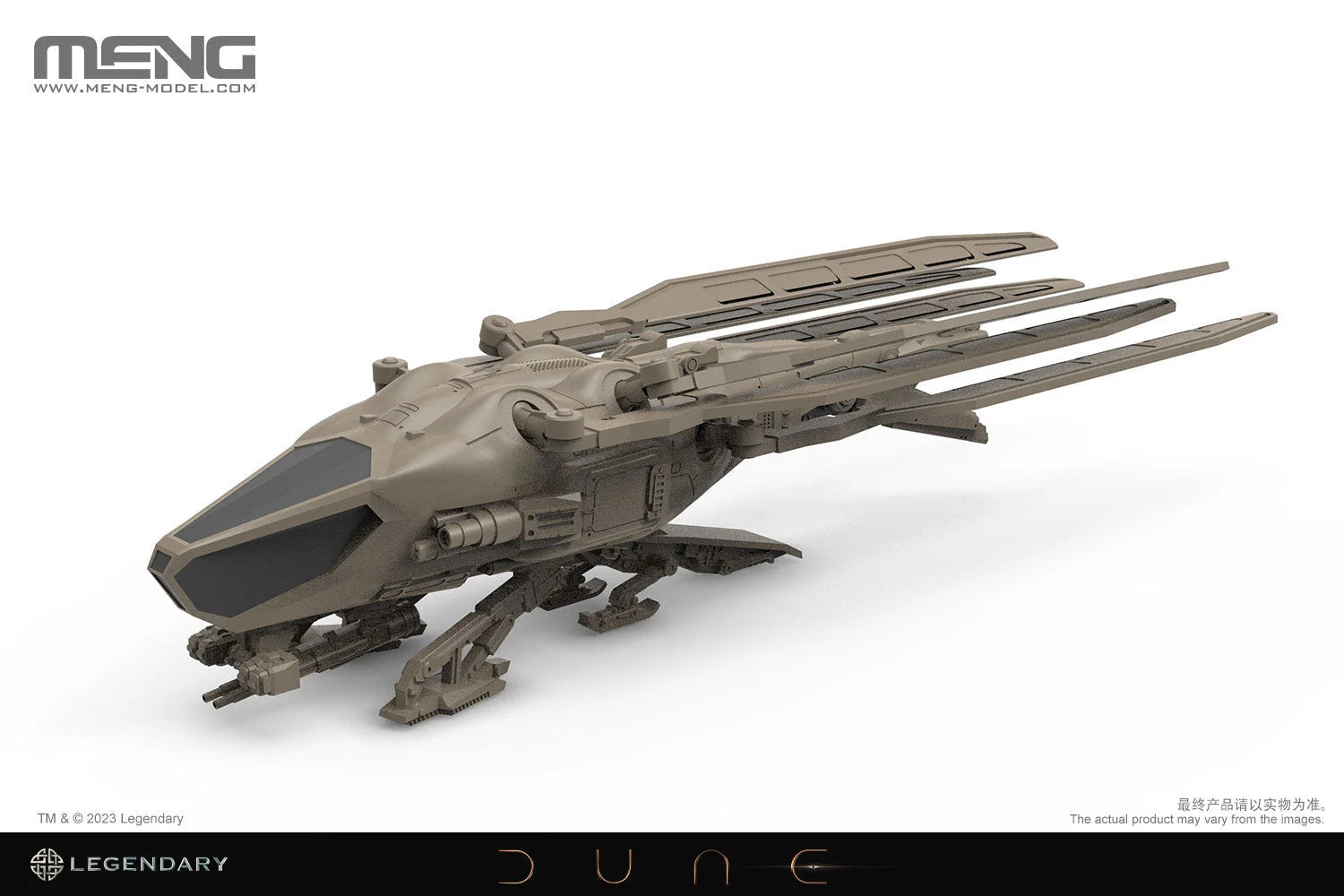 Meng - Dune: Harkonnen Ornithopter - Product Image