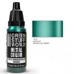 Green Stuff World - Metal Color 1873 Sirenscale Green