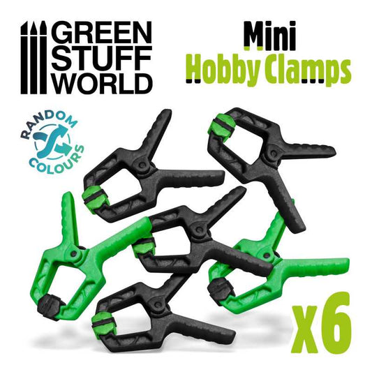 Green Stuff World - Mini Hobby Clamps x6