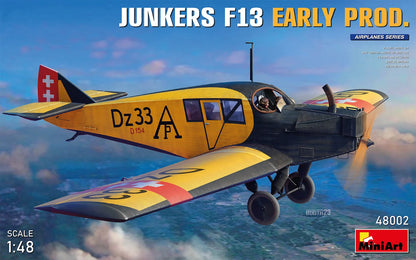 MiniArt 1/48 - Junkers F13 Early Production - Product Image