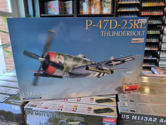 MiniArt 1/48 - P-47D-30RA Thunderbolt (Basic Kit) MIN48009 - Product Image