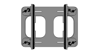 Model AFV Berth / Building Cradle for scales 1/72 to 1/35 - Product Image
