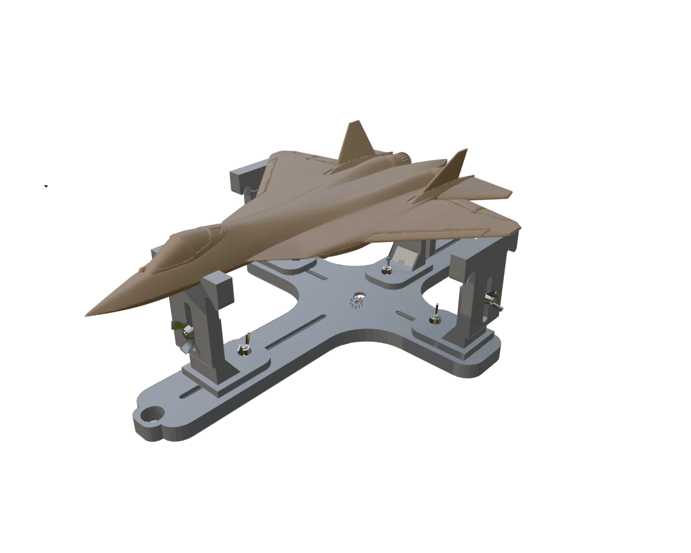 Model Aircraft Berth / Building Cradle for scales 1/144 to 1/48 - Product Image
