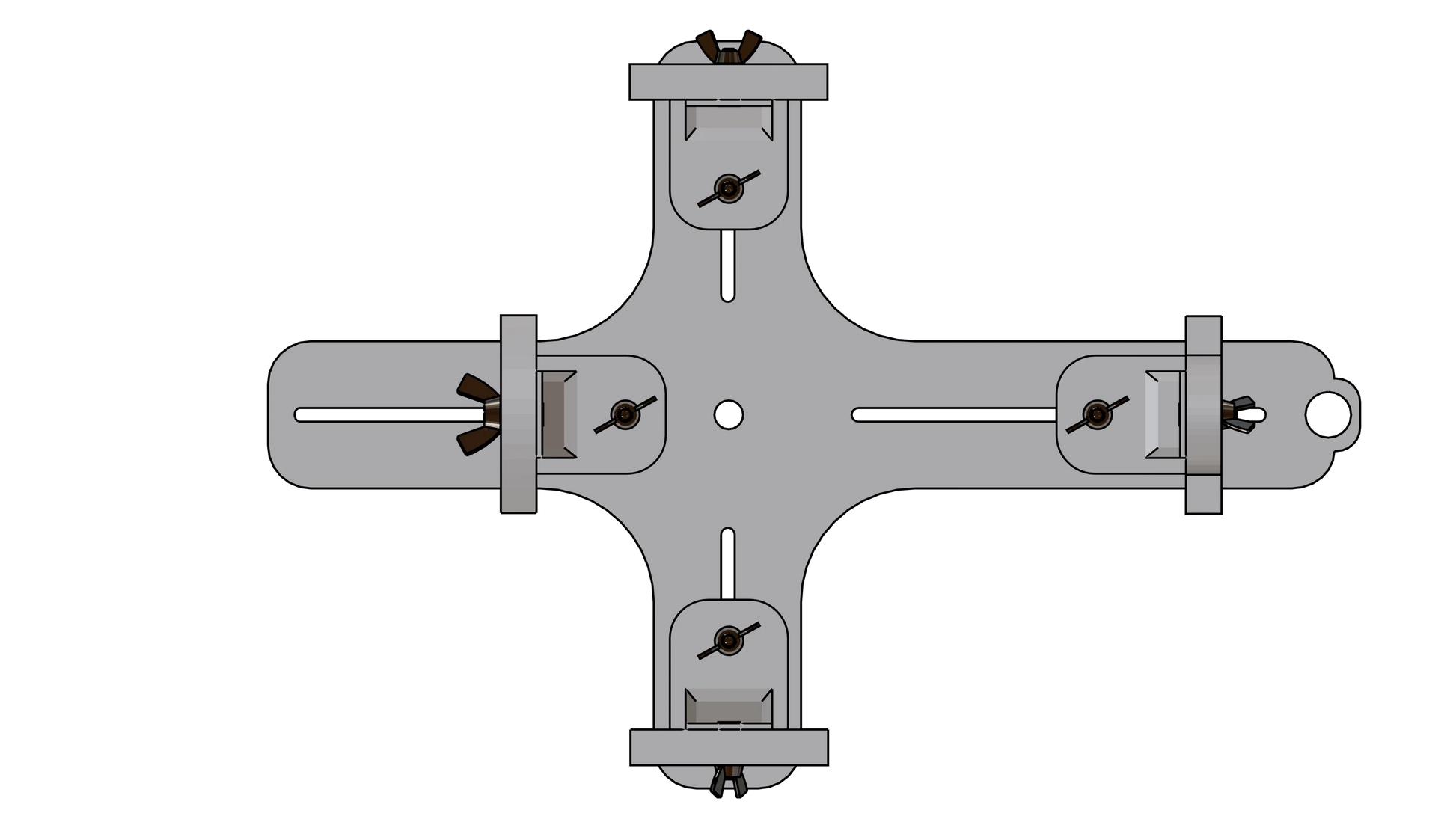 Model Aircraft Berth / Building Cradle for scales 1/144 to 1/48 - Product Image