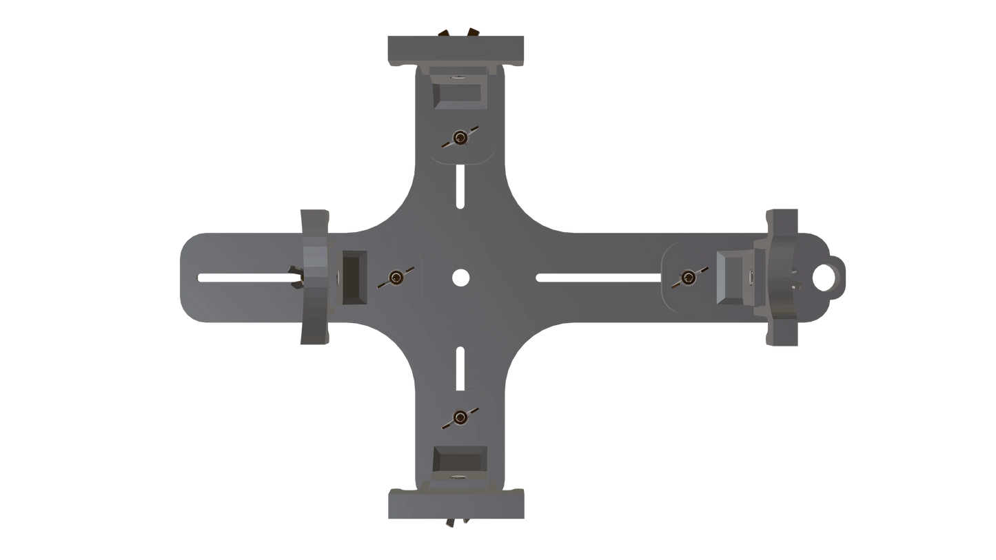 Model Aircraft Berth / Building Cradle for scales 1/72 to 1/24 - Product Image