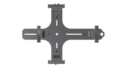 Model Aircraft Berth / Building Cradle for scales 1/72 to 1/24 - Product Image