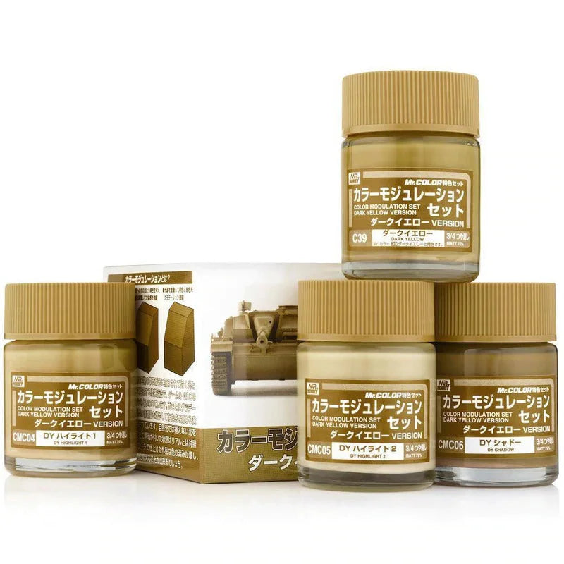 Mr.Hobby - Mr.Color Colour Modulation Set Dark Yellow - Product Image