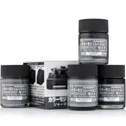 Mr.Hobby - Mr.Color Colour Modulation Set German Gray - Product Image