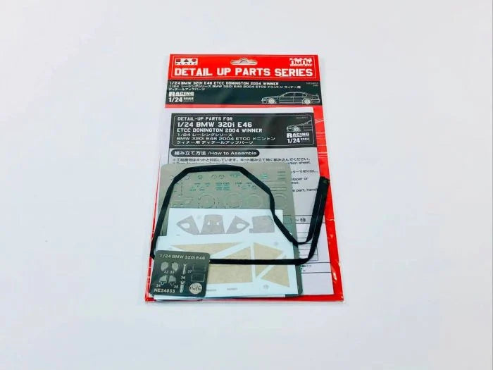 NUNU 1/24 Cars  - Etching Detail Parts: BMW 320I E46 Donington Winner Etcc - NU24033E