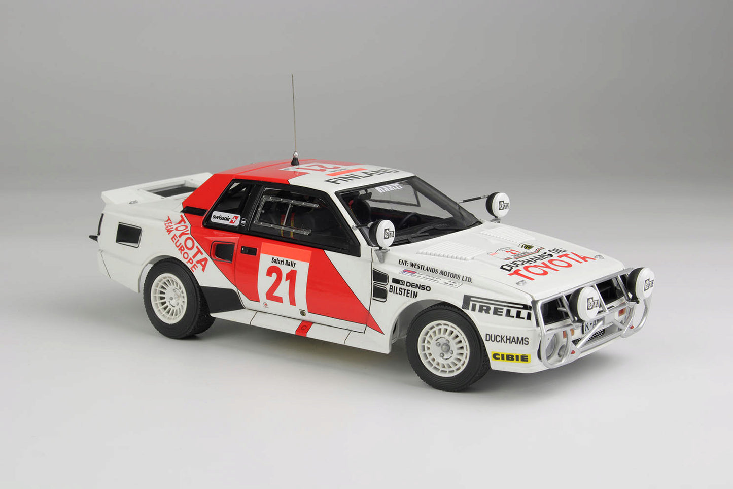 NUNU 1/24 Cars - Toyota Celica Ta64 1985 Safari Rally Winner - NU24038