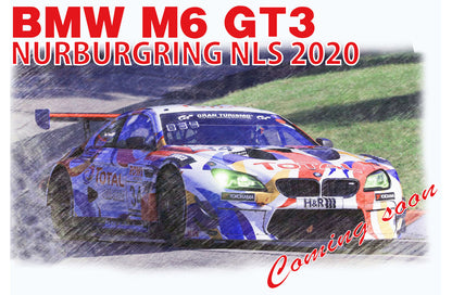 NUNU 1/24 Cars - BMW M6 Gt3 2020 Nls Winner - NU24042