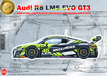 NUNU 1/24 Cars - 1/24 Audi R8 LMS EVO GT3 World Challenge Europe Endurance Cup 2022 - NU24044