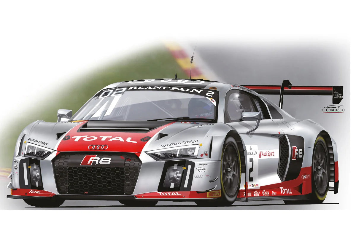 NUNU 1/24 Cars - Audi R8 Lms #1 Wrt Team Spa 24H Race 2015 - NU24004 - Product Image