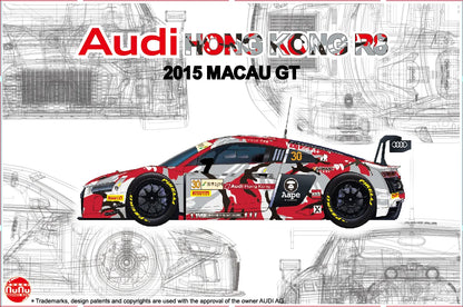 NUNU 1/24 Cars - Audi R8 Lms Gt3 Gp Macau 2015 Fia-Gt - NU24028 - Product Image