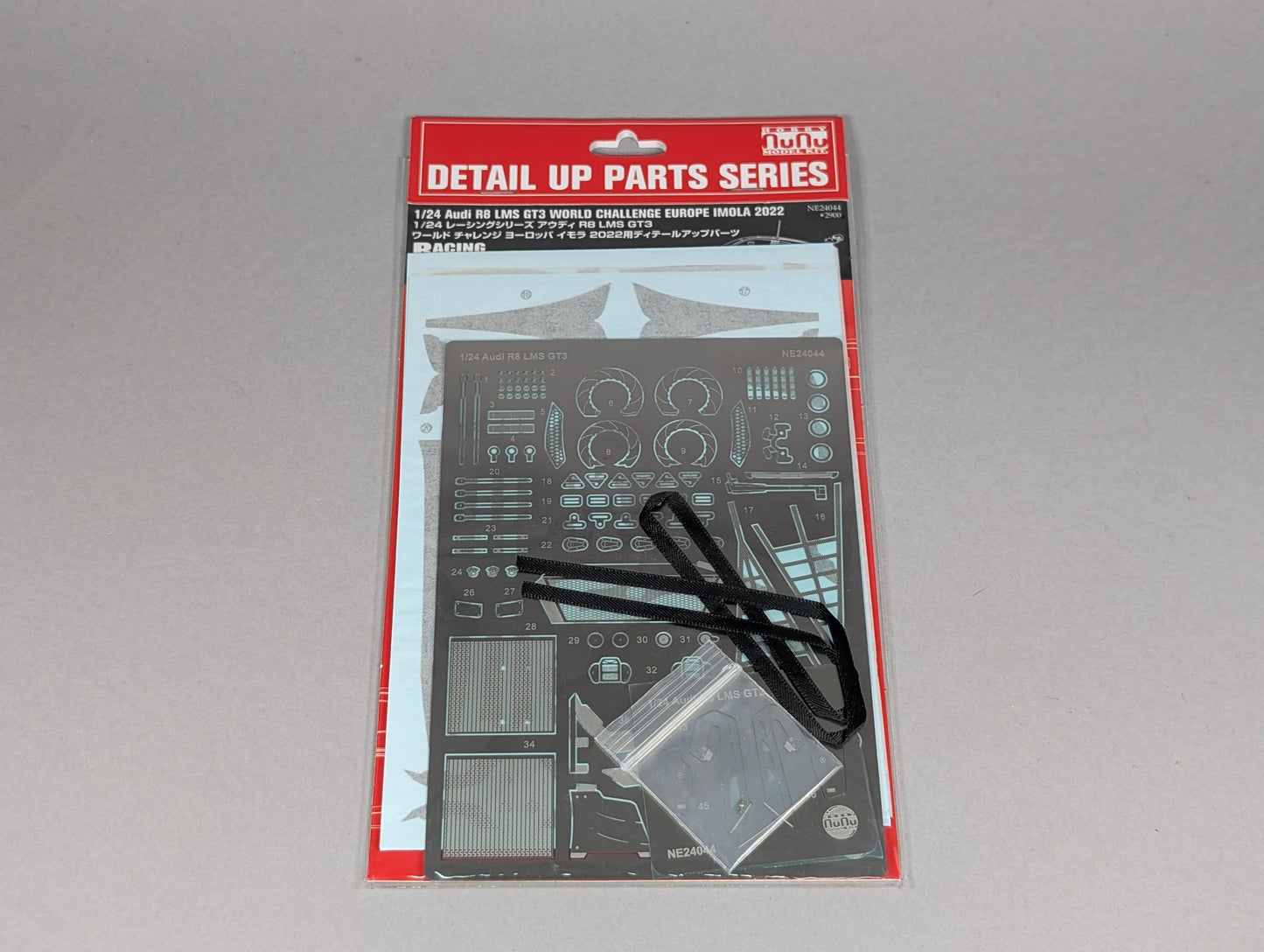 NUNU 1/24 Cars  - Etching details parts: Audi R8 LMS EVO GT3 World Challenge Europe Endurance Cup 2022 - NU24044E - Product Image