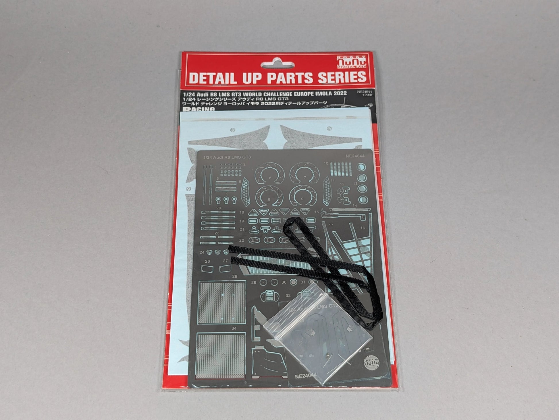 NUNU 1/24 Cars  - Etching details parts: Audi R8 LMS EVO GT3 World Challenge Europe Endurance Cup 2022 - NU24044E - Product Image