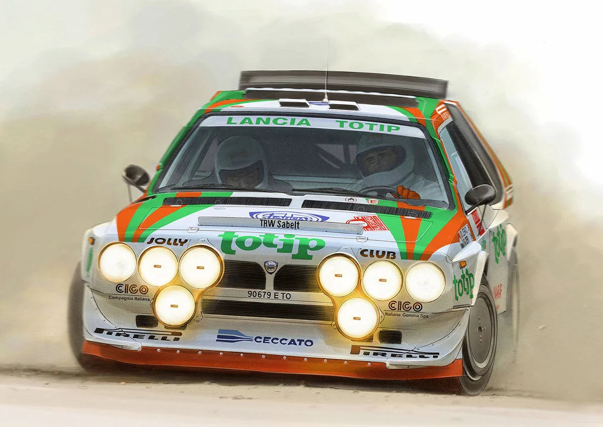 NUNU 1/24 Cars - Lancia Delta S4 Totip San Remo 1986 - NU24005 - Product Image