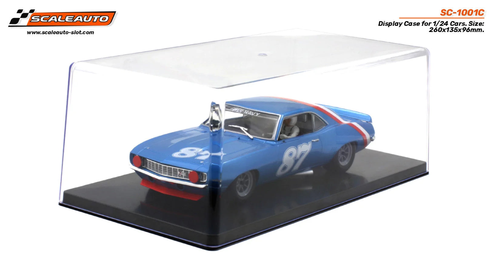 NUNU 1/24 Cars  - MODEL Cars Showcase 1/20-1/24: 260x135x96mm - NU1001C - Product Image
