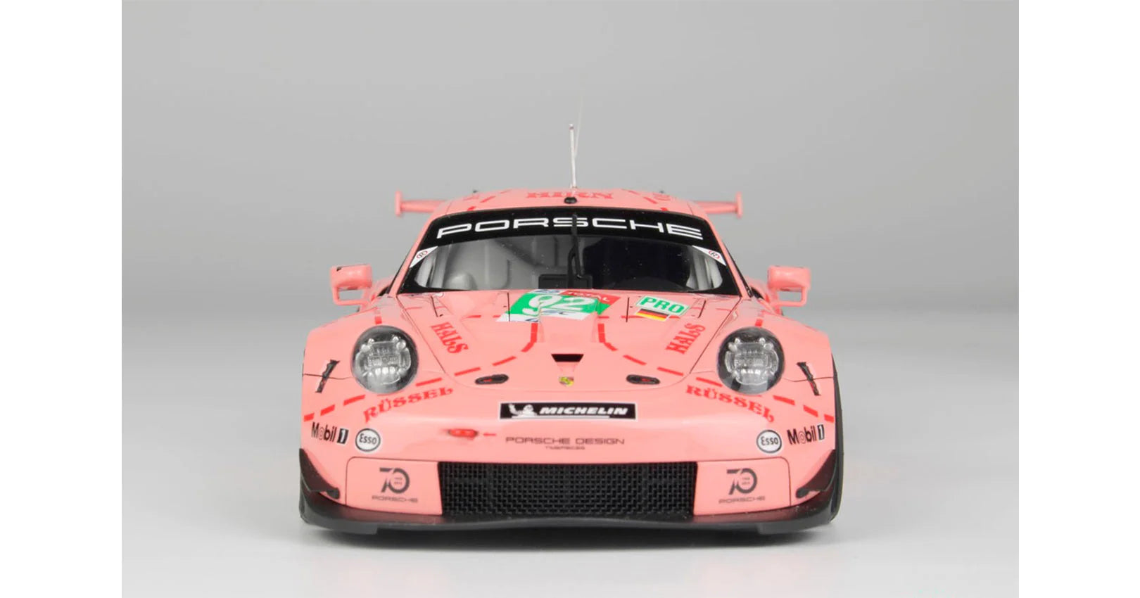 NUNU 1/24 Cars - Porsche 911 992 LM 18 Pink Pig - NU24040 - Product Image