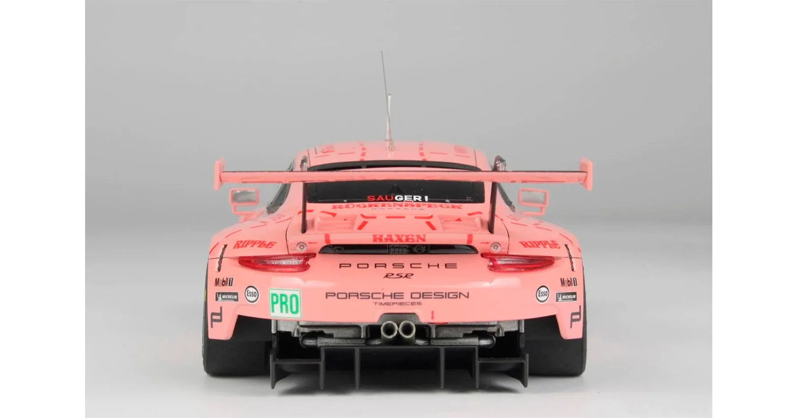 NUNU 1/24 Cars - Porsche 911 992 LM 18 Pink Pig - NU24040 - Product Image