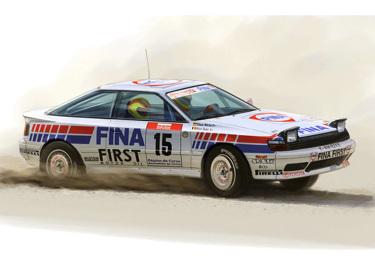 NUNU 1/24 Cars - Toyota Celica Gt4 St165 '91 Tour De Corse Ìfinaî - NU24015 - Product Image