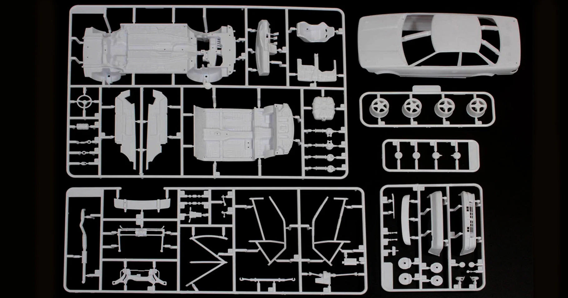 NUNU 1/24 Cars - Toyota Corolla Levin Ae92 24H Spa 1989 - NU24016 - Product Image