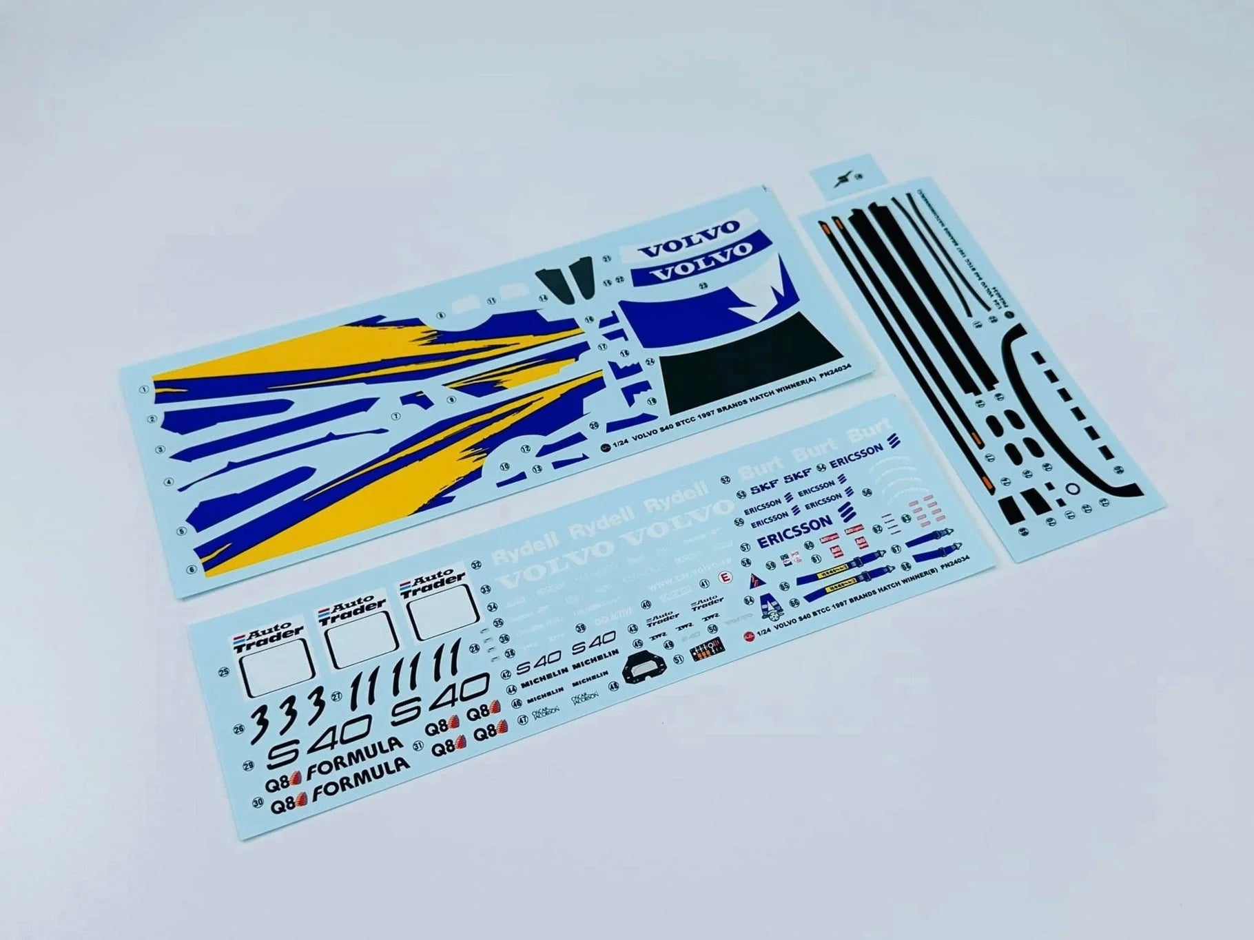 NUNU 1/24 Cars - Volvo S40 Btcc Winner 1997 - NU24034 - Product Image