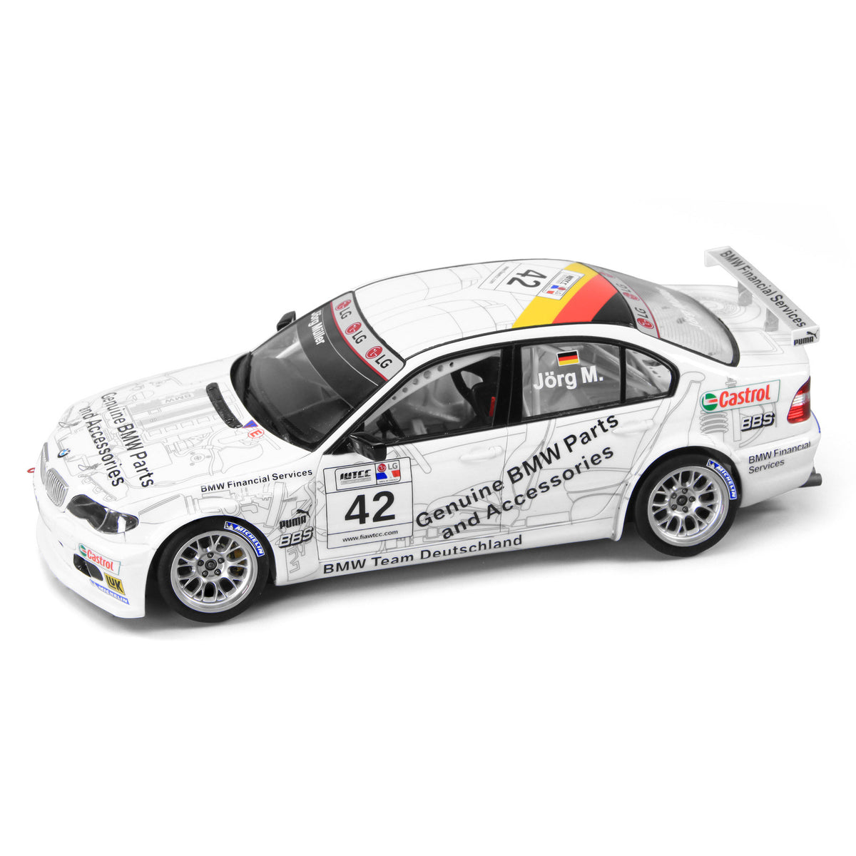 Nunu BMW 320i E46 2005 WTCC NU24047 – built model render