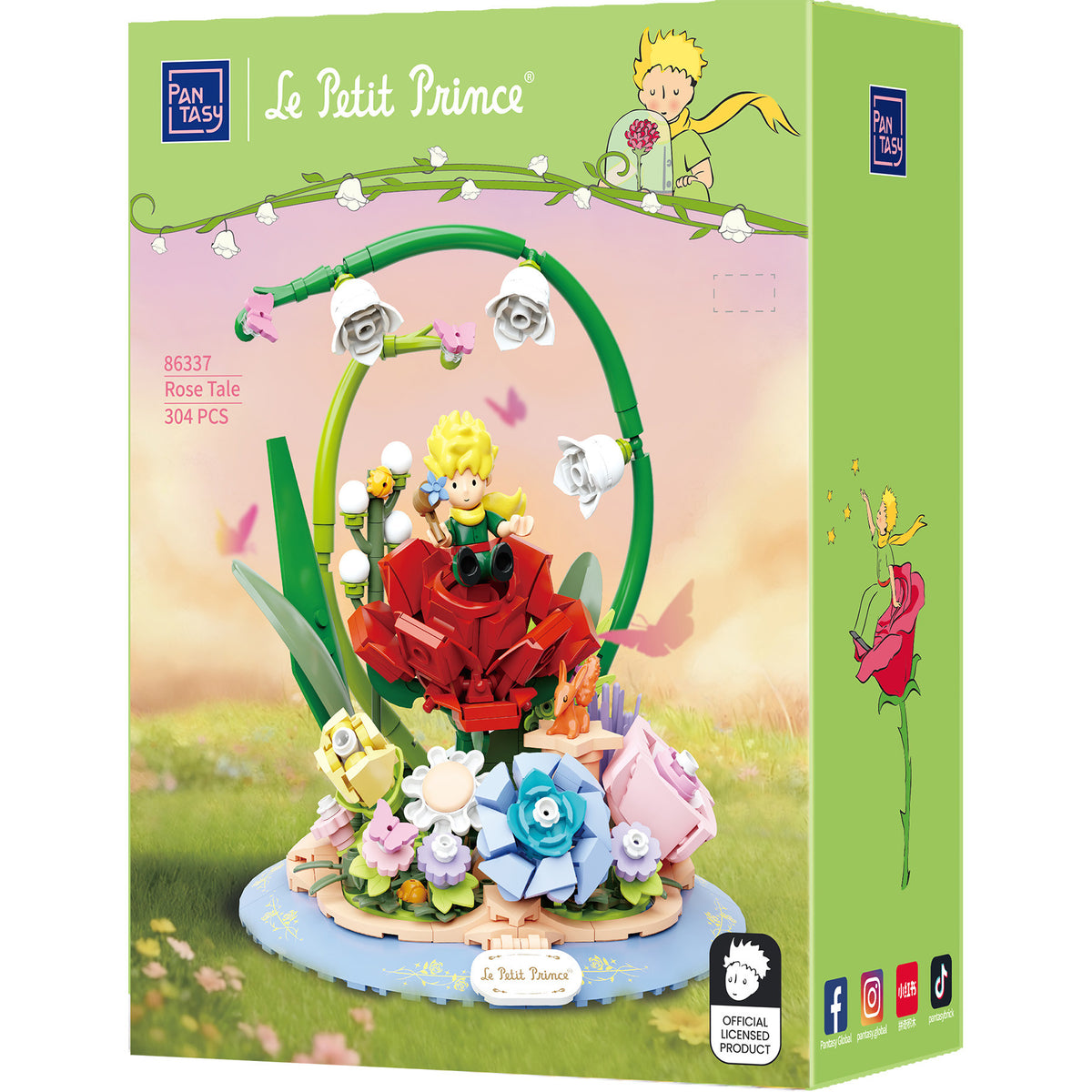 Pantasy Le Petit Prince Rose Tale PA86337 – box front panel