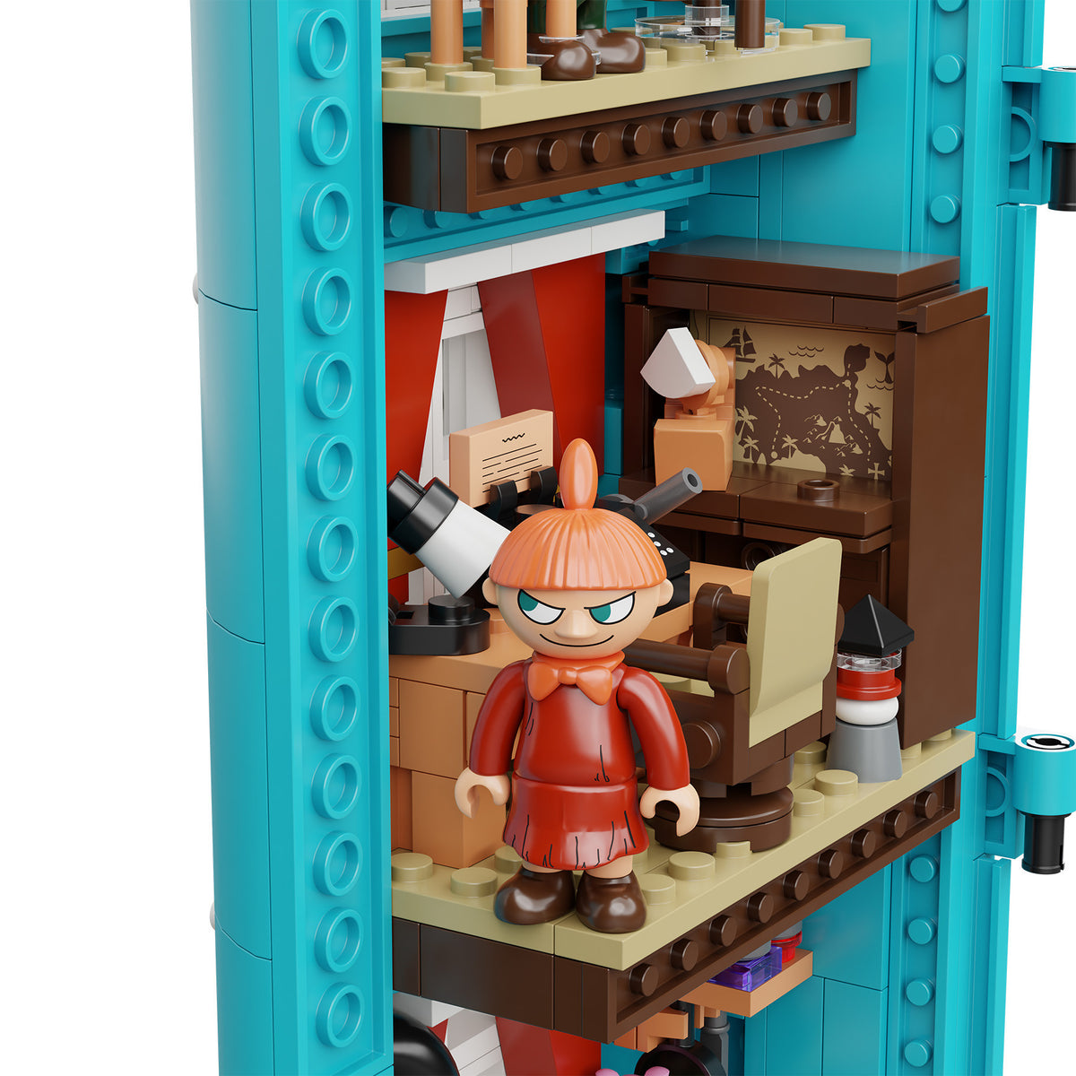 Pantasy Moomin House PA87201 – interior detail study with Little My