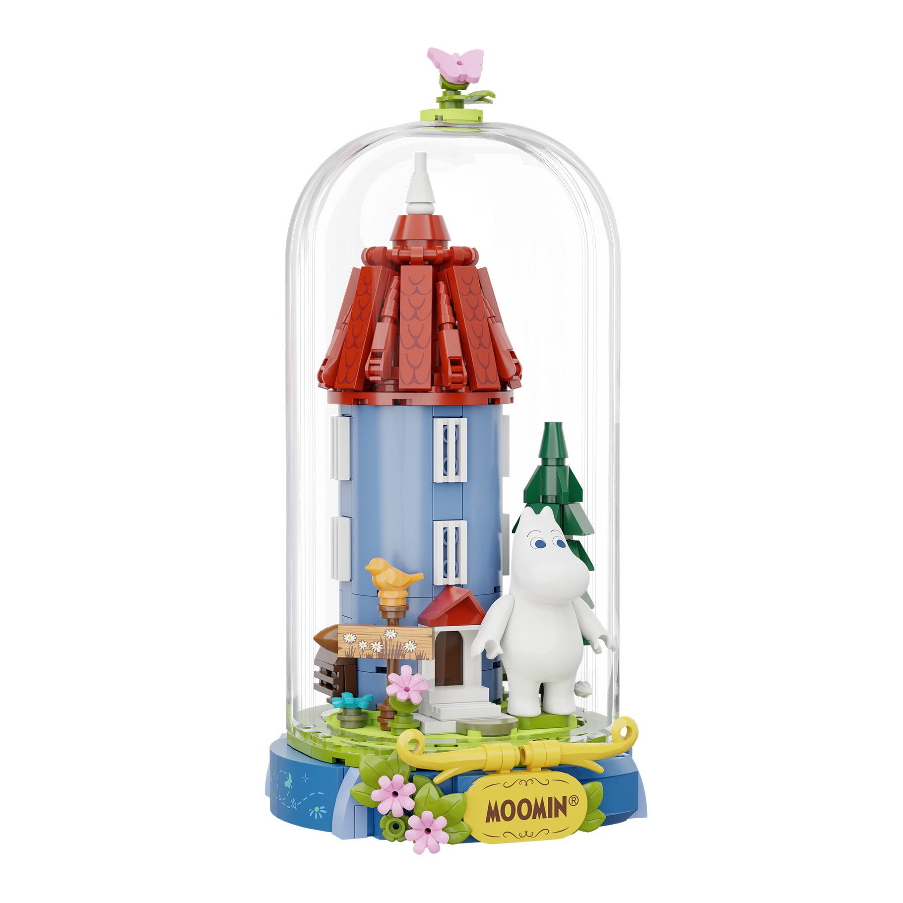 Pantasy Moomin Spring of Moomin Valley brick building model PA87202 - completed build