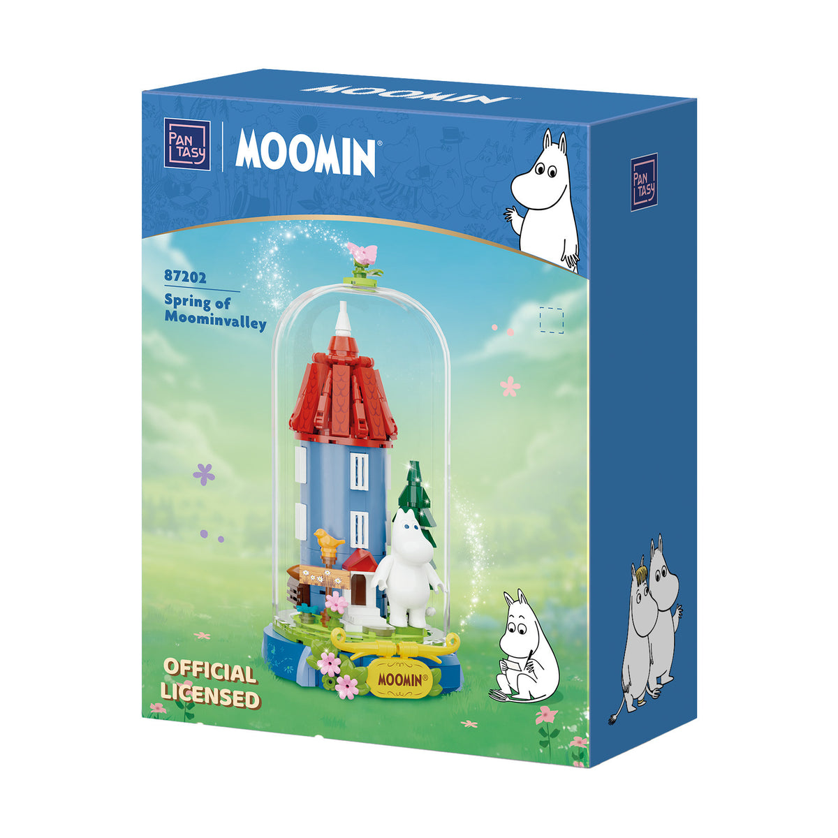 Pantasy Moomin Spring of Moomin Valley PA87202 – box back