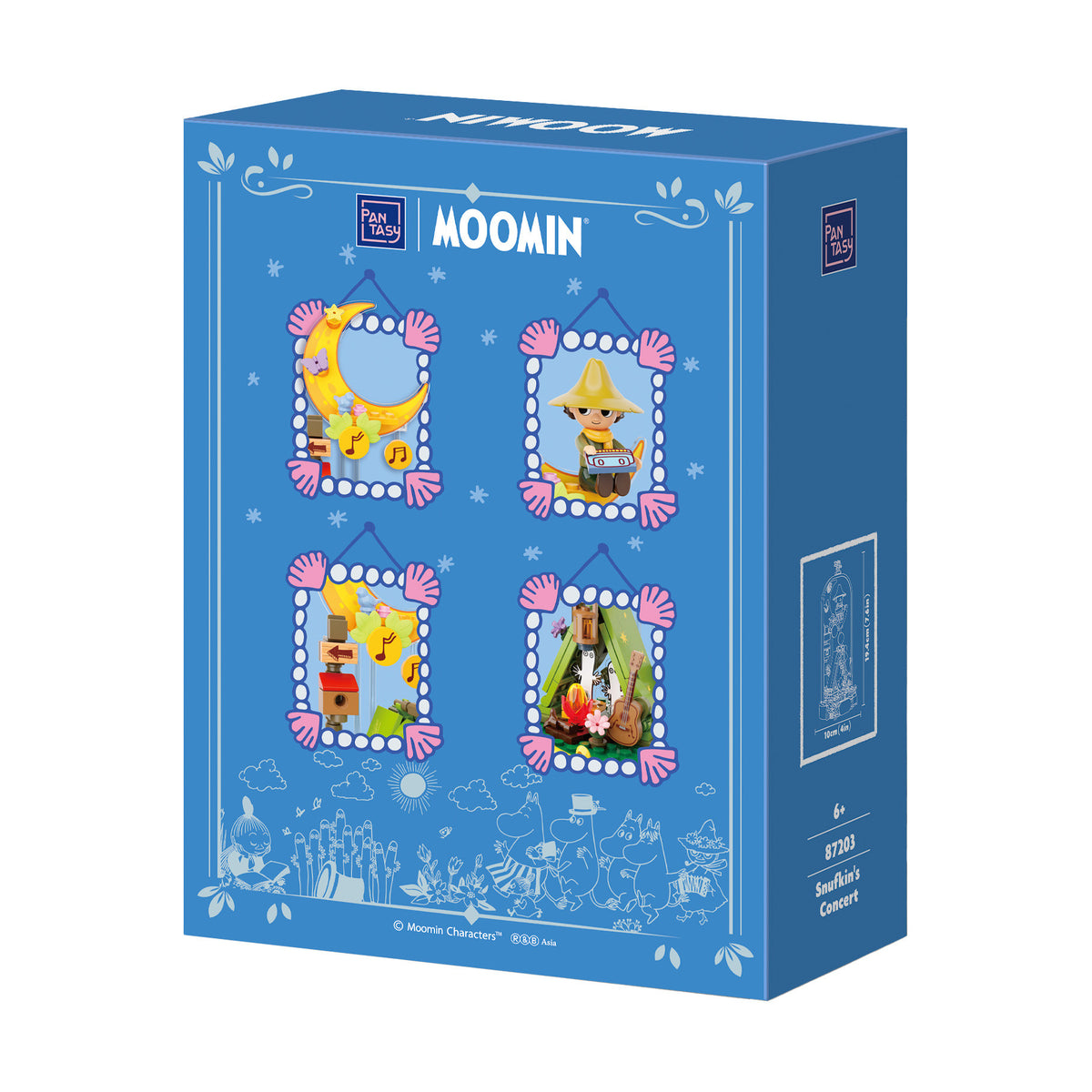 Pantasy Moomin Snufkins Concert PA87203 – box back
